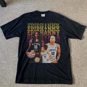 Epiphanny Prince - New York Liberty - Unisex Black T-Shirt
